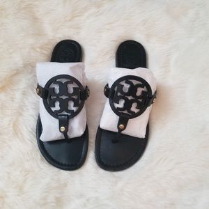 Tory Burch Miller sandals size 9 - black